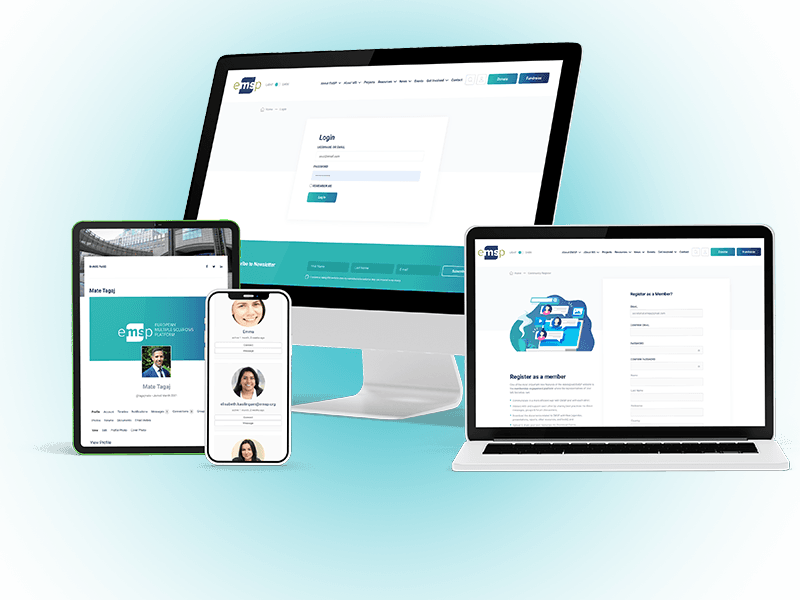 EMSP Membership Communications Network & Online Engagement Platform  cover image